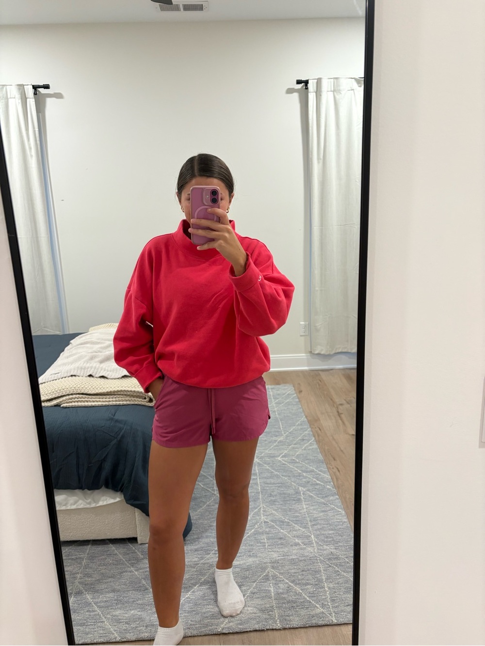 YPB Athletic Shorts in Pink Size XS